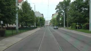 Straßenbahn Leipzig linia 9 [upl. by Abehsat478]