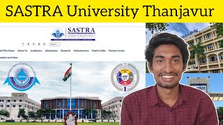 Sastra University BTech Admission 2024  Last Date June 15 🚨  Fees   Thanjavur amp Kumbakonam [upl. by Haliak873]