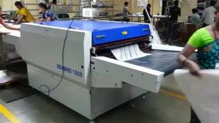 Conveyor Collar Fusing machine Impress Model SEABIRD 1000 AT [upl. by Newlin]