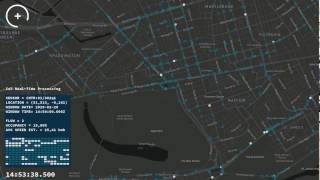 Transport for London demo live traffic visualisation [upl. by Nednal635]