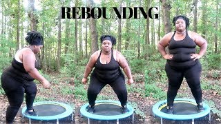 WEIGHTloss Journey  Trampoline  ReBounding [upl. by Warren]