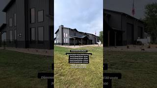 Barndominium Kit Price barndominium barndo barndominiumliving shouse realestate [upl. by Colyer]