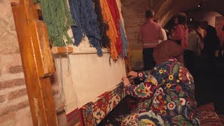 Treasured for millennia dealers warn art of Turkish carpet weaving has just years left [upl. by Ahsaercal98]