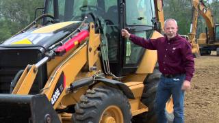 Cat® Backhoe Loader Daily Walkaround Inspection [upl. by Etam980]