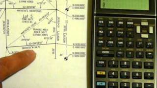 Easycogo HP 35s Bearing Distance Intersection Demo2010 [upl. by Aloise]