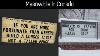 “Meanwhile In Canada” Memes That Perfectly Reflect The Country [upl. by Munniks]