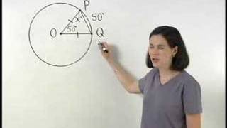 Arcs and Central Angles  MathHelpcom  Geometry Help [upl. by Waring]