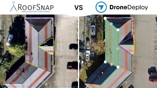 RoofSnap vs DroneDeploy  What Is The Best Roof Measuring App [upl. by Durrej]