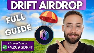 Drift Tutorial amp Airdrop Guide StepbyStep [upl. by Mimajneb10]