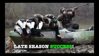 SUCCESS WITH BIG RIVERRESERVOIR DUCK HUNTING  PA DuckGoose Hunting 20222023 [upl. by Ddej600]