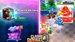 CONSEGUIMOS EL ULTIMO SABUESO amp LO SUBIMOS AL MÁXIMO  Clash Royale  Rubinho vlc [upl. by Revlys]