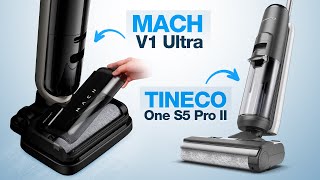 MACH V1 Ultra vs Tineco S5 Pro 2  Best WetDry Vacuum Cleaner For Deep Cleaning [upl. by Sybil87]