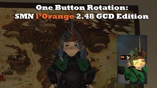 One Button Rotation Summoner lOrange 248 GCD Edition [upl. by Ednutey]