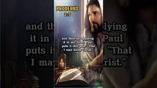 Proverbs 25 Inspiring Bible Verse bible gospel bibleverse gospelreflection biblereading [upl. by Coffee790]