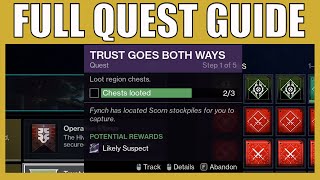 Trust Goes Both Ways Quest Guide Destiny 2 The Witch Queen [upl. by Spieler]