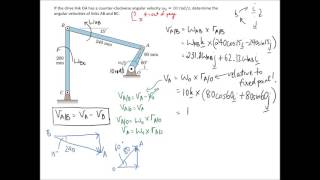 588 Linkage Angular Velocity [upl. by Gerc]