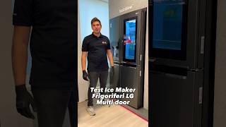 LG Frigoriferi  Come testare Ice Maker del frigorifero LG InstaView Multi door [upl. by O'Rourke]