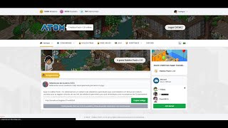 COMO CRIAR SEU PRÓPRIO HABBO PIRATA ATOM CMS 2024 NITRO EM 4 MINUTOS [upl. by Adniles]