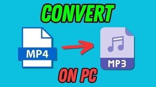 How to Convert MP4 to MP3 in Laptop pc [upl. by Terrance]