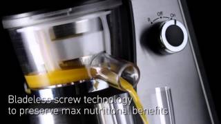 Hotpoint Slow Juicer SJ4010  Soundstore Ireland [upl. by Illyes413]