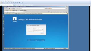 NetApp OnCommand Management Console Install [upl. by Colburn]