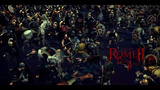 Total War Rome II Custom Battle  Very Hard  Rome VS Arverni  o24 [upl. by Haridan]