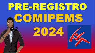 PRE REGISTRO COMIPEMS 2024 RECOMENDACIONES [upl. by Nette]