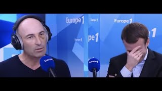 Hollande Sarkozy DSK  Quand Emmanuel Macron pleurait de rire devant les imitations de Canteloup [upl. by Stephenie]