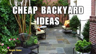 Cheap Backyard Ideas on a Budget [upl. by Sone]