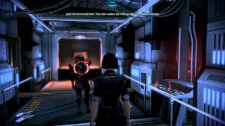 Mass Effect 3 Javik versus EDI From Ashes DLC [upl. by Anelahs]