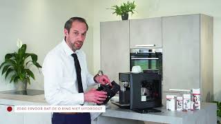 ⭐ Handleiding  ZETGROEP van de Siemens EQ6 koffiemachine schoonmaken [upl. by Topper666]