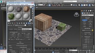 3Ds Max How To Add Texture [upl. by Ecinereb140]