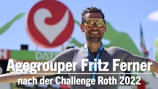 Challenge Roth 2022  Der schnellste Agegrouper Fritz Ferner im Interview [upl. by Nylrak]