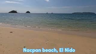 Nacpan Beach El Nido Palawan [upl. by Orvie]