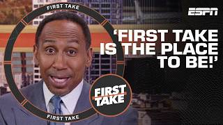 STEPHEN A SAYS FIRST TAKE IS THE WAY TO BE AND THE PLACE TO BE 🗣️ [upl. by Annadroj]