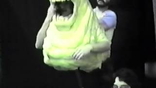 Ghostbusters Special Effects Slimer Stay Puft and Library Ghost [upl. by Aicertal]