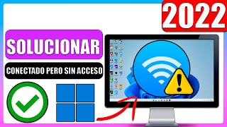 ✅ Cómo corregir el error de red no identificada Sin acceso a Internet Windows 10 [upl. by Anrim]