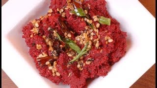 Beetroot Chutney  By VahChef  VahRehVahcom [upl. by Yhtnomit]