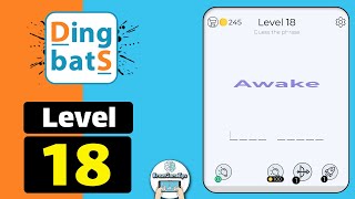 Dingbats Level 18 Awake Walkthrough [upl. by Mort]