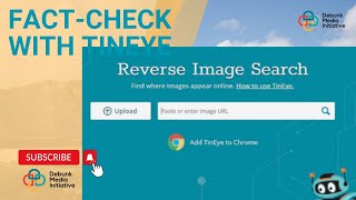 Tutorial Using The Tineye Reverse Image Search Engine debunkmediainitiative [upl. by Ydde568]