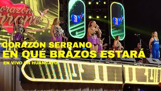 CORAZÓN SERRANO  En qué brazos estará En vivo en RITMO Y SABOR de Palían 16022024 [upl. by Uzzia431]