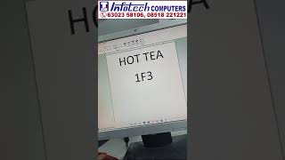 Create HOT TEA Word Document  Infotech Computers Bhagya Nagar Kurnool 6302358106 [upl. by Atikram40]