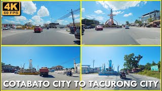 Cotabato City to Tacurong City  4K UltraHD 60fps [upl. by Inaluiak]