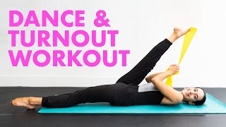 Dancer Workout for STRONG ABS TURNOUT and FLEXIBILITY PBT [upl. by Ahtnams773]