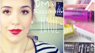 XL DROGERIE HAUL  DM ROSSMANN  MINI REVIEW [upl. by Raveaux818]