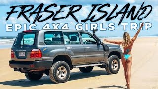 EPIC 4WD GIRLS TRIP TO FRASER ISLAND QUEENSLAND AUSTRALIA 🌞🌴 [upl. by Leno701]