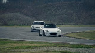 HONDA S2000 1st time on track at SERRES racing circuit [upl. by Ittocs]