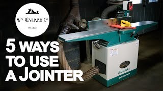 How to Use a Jointer 5 Ways  What is a Jointer  Woodworking [upl. by Lori]