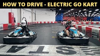 How to DRIVE an ELECTRIC Go Kart tutorial [upl. by Genovera]