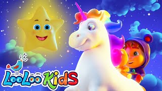 🌟 Twinkle Twinkle Little Star  Wheels On The Bus  SingAlong Kids Songs by LooLoo Kids [upl. by Annaihs]